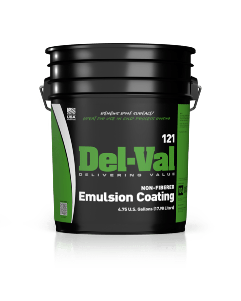 Del-Val 121 Non-Fibered Emulsion Coating