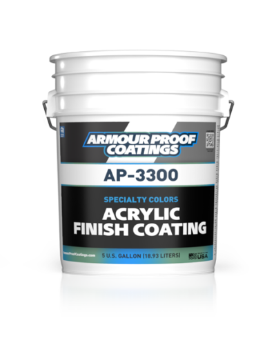 AP-3300 Acrylic Finish Coat in Specialty Colors