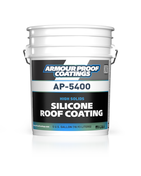 AP-5400 High Solids Silicone Roof Coating