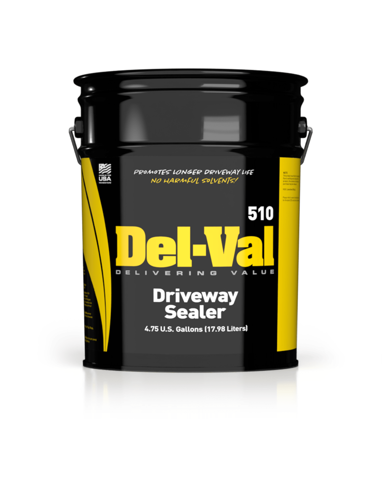 Image of Del-Val 110 Fibered Roof Coating in 5 Gallon Pail