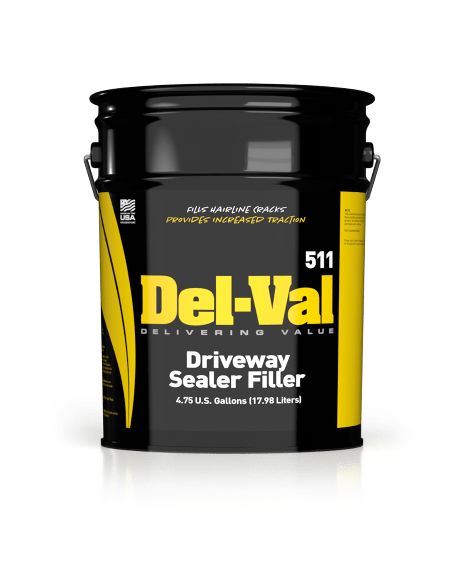 Image of Del-Val 110 Fibered Roof Coating in 5 Gallon Pail