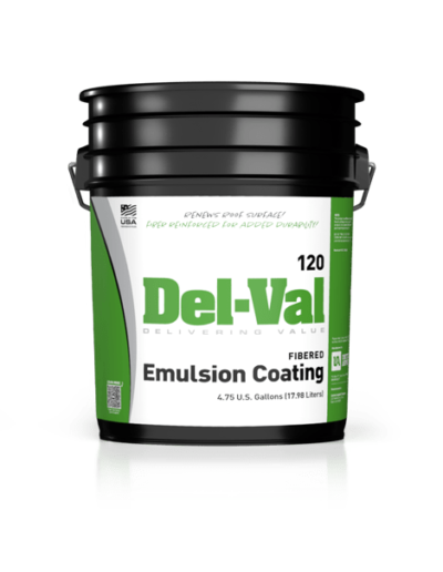 Del-Val 120 Fibered Emulsion Coating