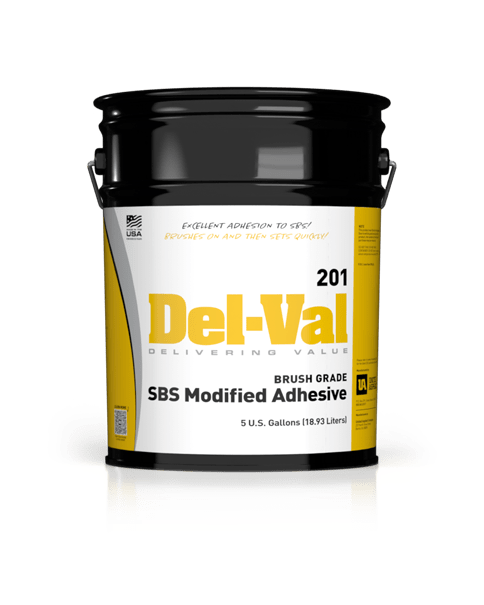 Image of Del-Val 110 Fibered Roof Coating in 5 Gallon Pail