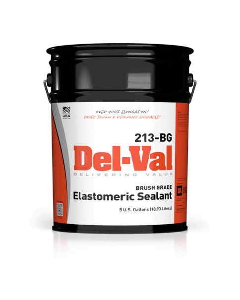 Image of Del-Val 110 Fibered Roof Coating in 5 Gallon Pail