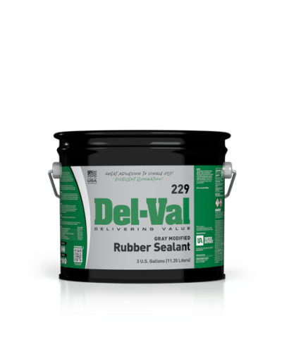 Del-Val 229 Modified Rubber Sealant (Gray)