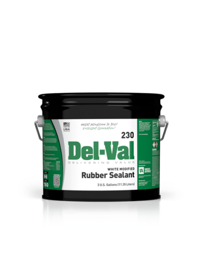 Del-Val 230 Modified Rubber Sealant (White)