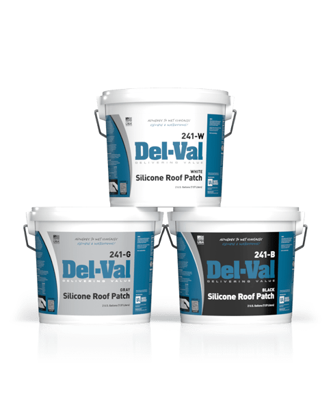 Image of Del-Val 110 Fibered Roof Coating in 5 Gallon Pail