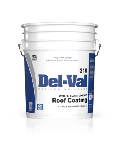 Del-Val 310 White Elastomeric Roof Coating