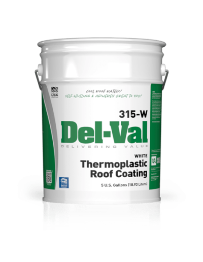 Del-Val 315 Thermoplastic Roof Coating