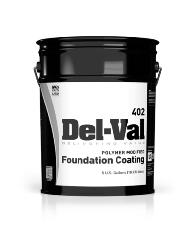 Del-Val 402 Polymer Modified Foundation Coating