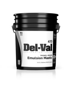 Del-Val 413 Emulsion Mastic Trowel-Grade