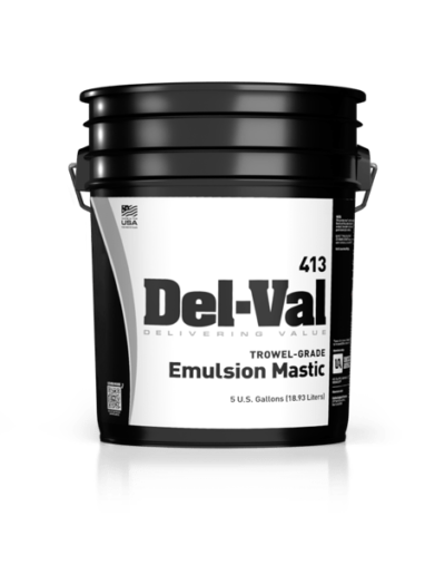 Del-Val 413 Emulsion Mastic Trowel-Grade